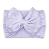 A Tiny Knot Co  Nora   Bamboo Baby Knotted Headwrap on a white background 