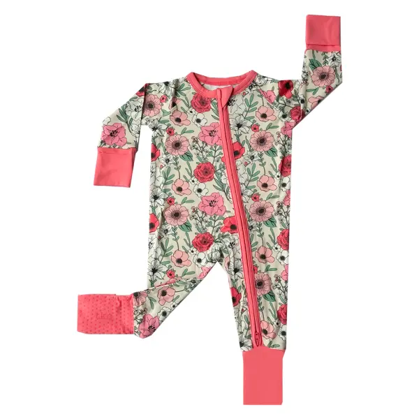TENCEL™ Modal Zippered Rompers - Tiny Knot Co.